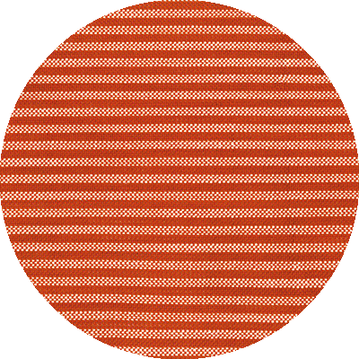 Rubelli Orange stripe