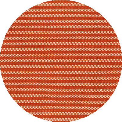 Rubelli Orange stripe