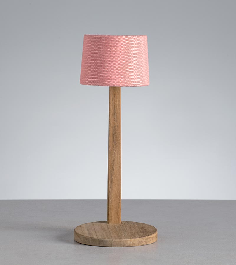 Collection Gaia Ethimo, Used Wood Table Lamp