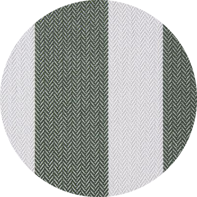 A103 <br> Acrilico Wide Stripes Classic Green / White