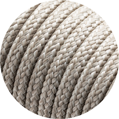 R1 / Round Rope Light Grey