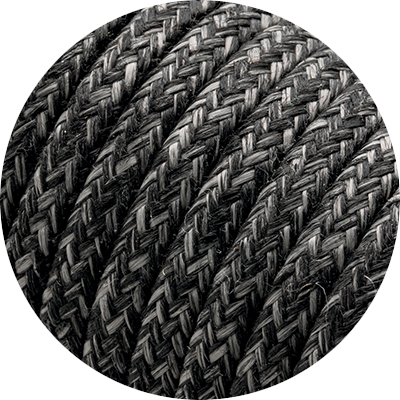 R4 / Round Rope Lava Grey