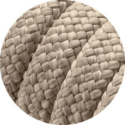 RML20 - Round Rope Light Grey