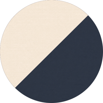 Acrylic Taupe / Blue Narval