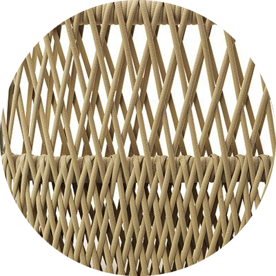 WNH / Natwick Sand Beige Wide Weave