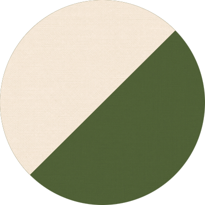 Acrylic Taupe / Pine Green