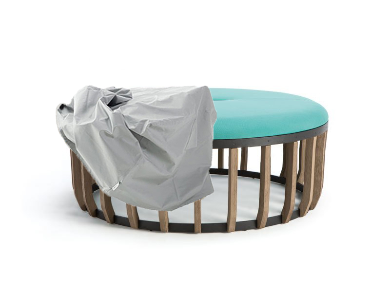 SWING - Pouf Ø140 h46 (housse de repos) - Ethimo