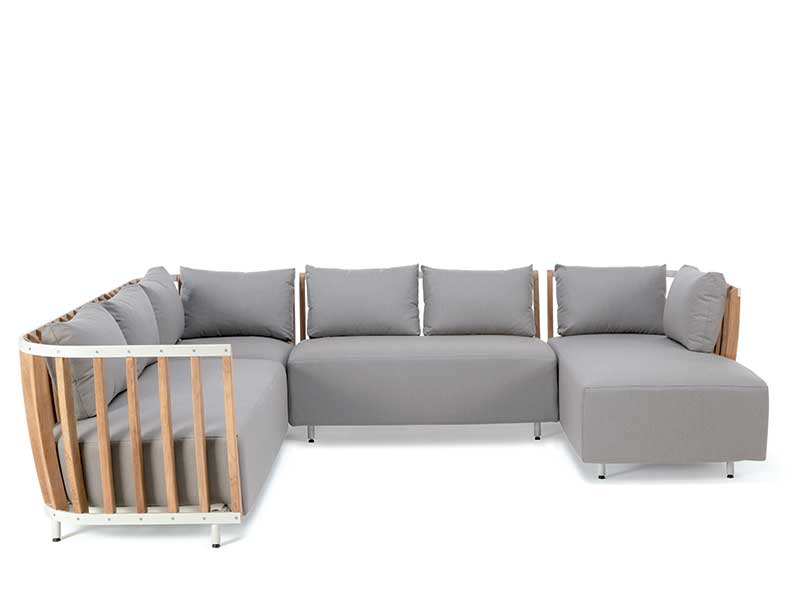Swing Modular Sofa Ethimo - Covered Patio Sofa Swing Swing Modular Sofa Ethimo - Covered Patio Sofa Swing