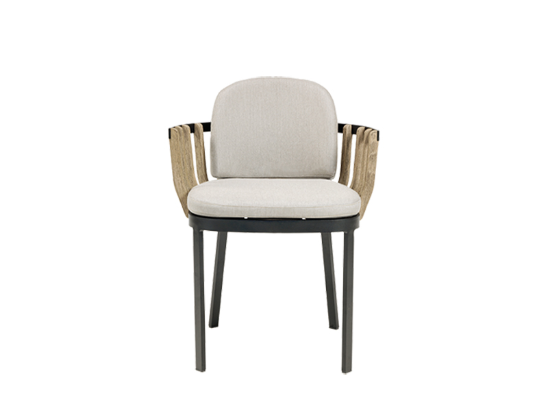 Dining chair with teak structure Kilt Ethimo