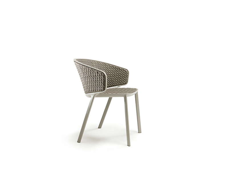 Poltroncina dining - Round rope