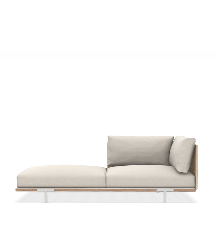 Baia Natural Chaise Longue Module