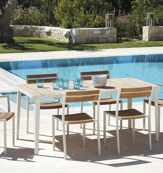 Meridien tavolo rettangolare