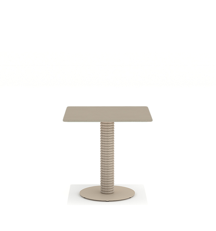 Noon Square table 80x80 H 66 / 74