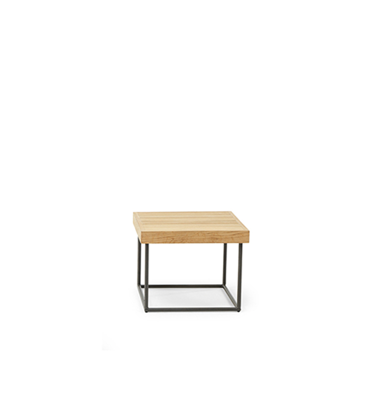 Allaperto Veranda Table basse carré 50x50