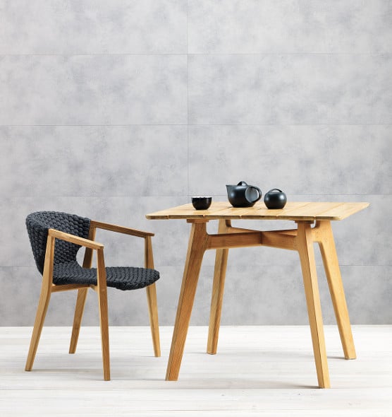 Laren Square table 90x90 - Bloom Furniture Studio