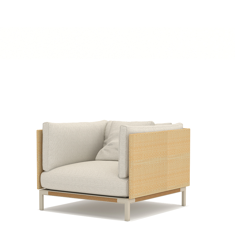 Baia Natural Lounge armchair