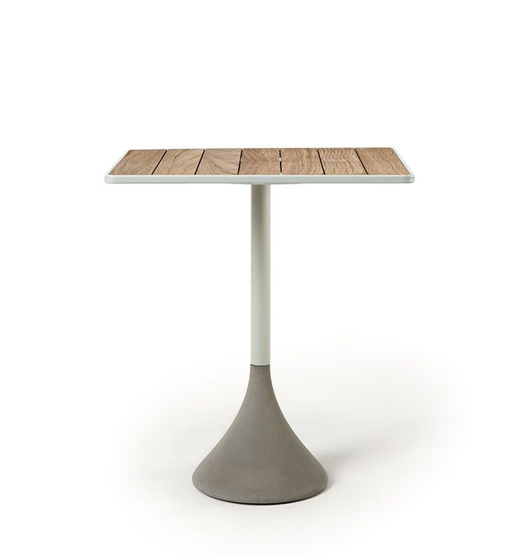 Tavolo quadrato 60x60 h.105 - Concreto