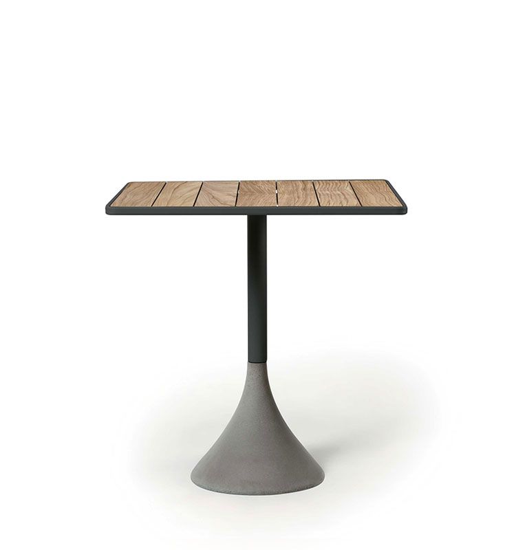 Tavolo quadrato 60x60 h.74 - Concreto