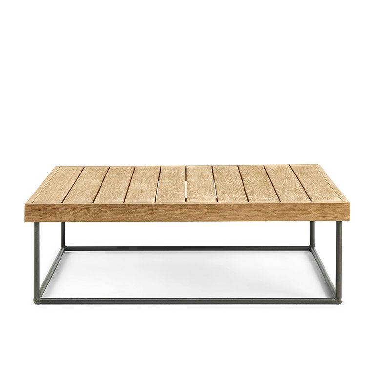 Rectangular coffee table 100x70 - Allaperto Nautic | Ethimo