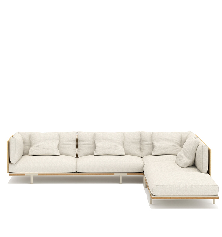 Baia Natural Módulo Chaise Longue